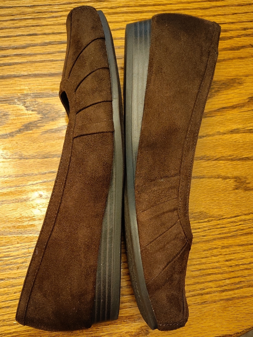 YUU Brown suede flats - Picture 5 of 5